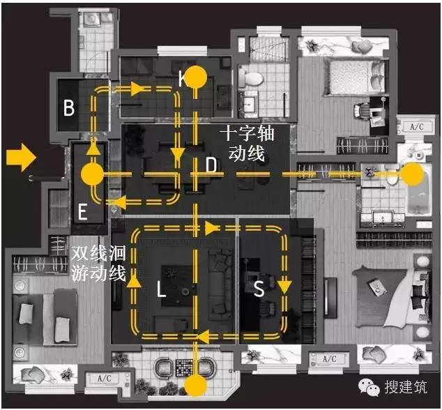 125㎡创新户型,做到4房2厅2卫
